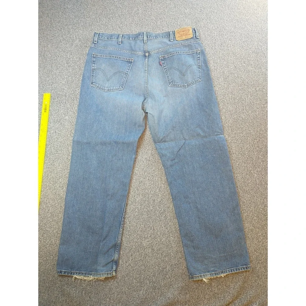 Levis 559 Relaxed Straight Jeans Mens 38x29 Blue Medium Wash Denim 100% Cotton